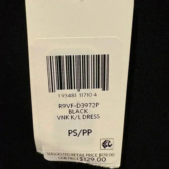 NWT Eileen Fisher Petite Viscose Jersey Dress Petite Small - Picture 7 of 9